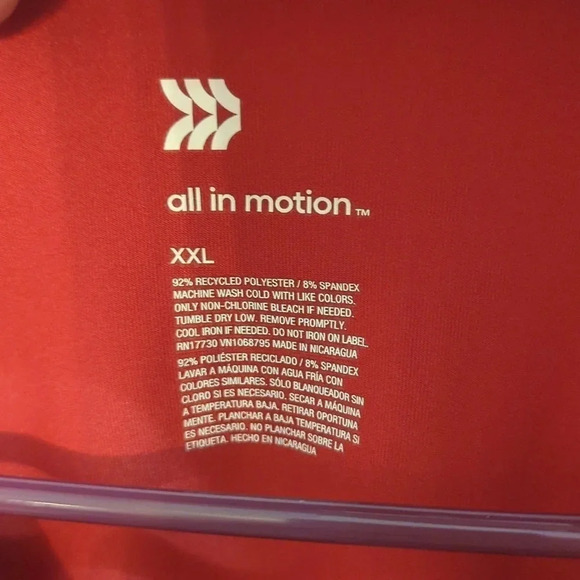 All In Motion - Men's Performance Athletic T-Shirt - Long Sleeve Size L - Picture 3 of 6